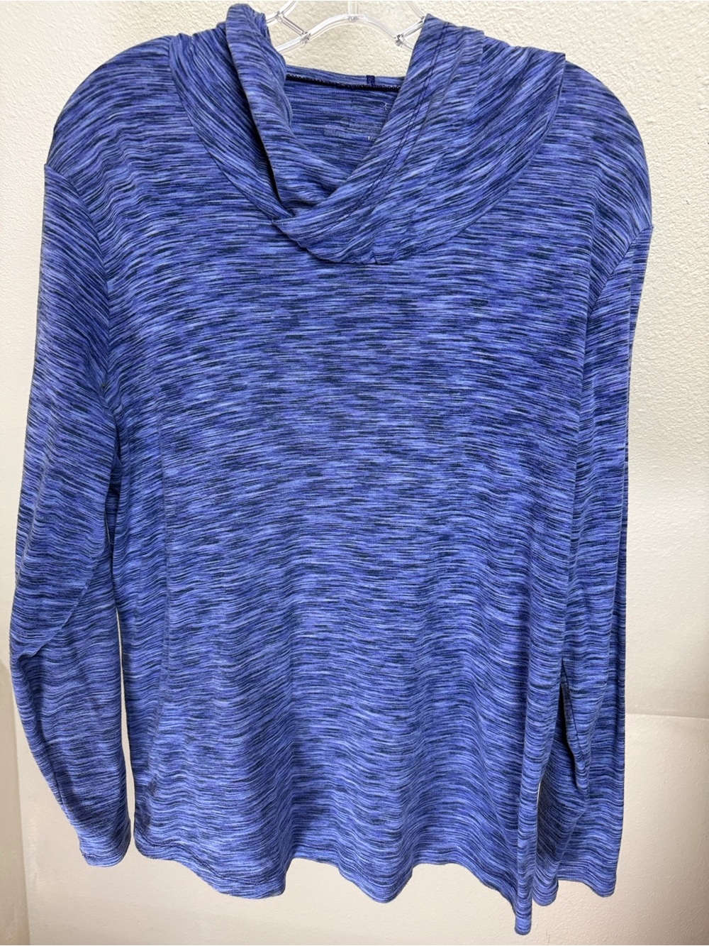 Columbia Purple Space Dyed Cowl Neck Women's Top XL